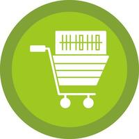 compras código de barras vetor ícone Projeto