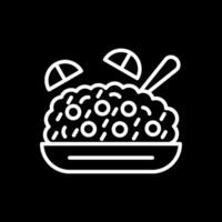 frito arroz vetor ícone Projeto