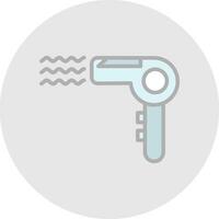 design de ícone de vetor de secador de cabelo