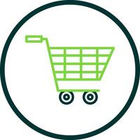 compras carrinho vetor ícone Projeto