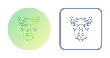 ícone de vetor de alpaca