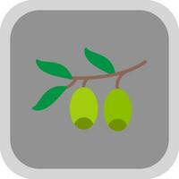 design de ícone de vetor verde-oliva