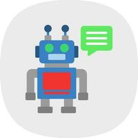 ai companheiro vetor ícone Projeto