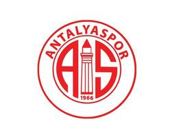 Antalyaspor clube logotipo símbolo Peru liga futebol abstrato Projeto vetor ilustração