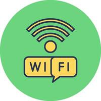 ícone de vetor wi-fi