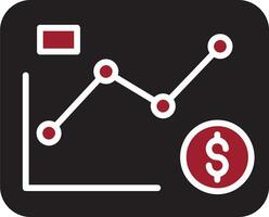 ícone de vetor de estatísticas