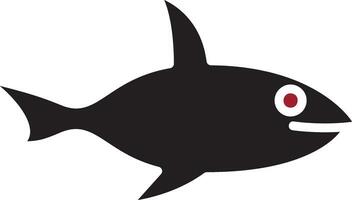 ícone de vetor de tubarão
