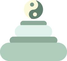 ícone de vetor de meditação