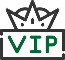 vip criativo ícone Projeto vetor