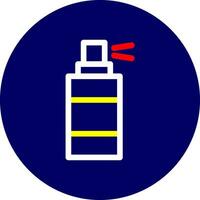 design de ícone criativo de spray vetor
