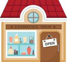 vetor de lojas de cosméticos