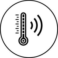 ícone de vetor de temperatura