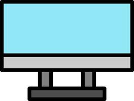 design de ícone de vetor de tela de monitor