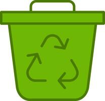 ícone de vetor de reciclagem