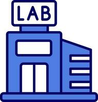 ícone de vetor de laboratório