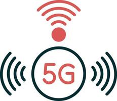 ícone de vetor 5g