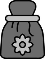 ícone de vetor de saco