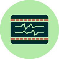 ecg vetor ícone