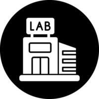 ícone de vetor de laboratório