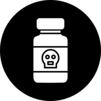 ícone de vetor de veneno
