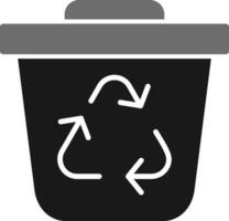 ícone de vetor de reciclagem