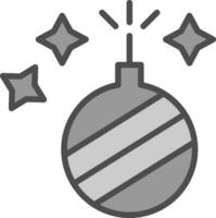 design de ícone de vetor de bomba