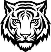 tigre, Preto e branco vetor ilustração