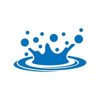 água gotas ícone vetor. água ilustração placa. spray símbolo. oceano logotipo. mar marca. vetor