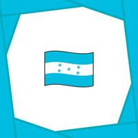 Honduras bandeira abstrato fundo Projeto modelo. Honduras independência dia bandeira social meios de comunicação publicar. Honduras bandeira vetor
