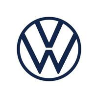 Volkswagen, branco fundo vetor