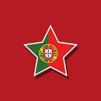 plano vetor Estrela em forma europeu bandeira oficial proporções. vetor eps 10