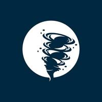 tornado logotipo símbolo vetor ilustração Projeto