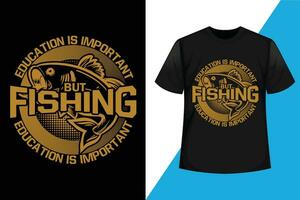 pescaria distintivo, distintivo, pescaria t camisa Projeto vetor