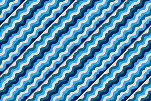 desatado abstrato onda padronizar com azul e branco cor vetor