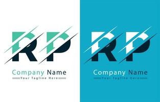 rp carta logotipo vetor Projeto conceito elementos
