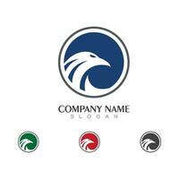 falcon logo template vector