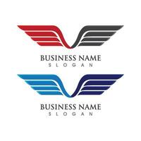 falcon logo template vector