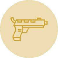 design de ícone de vetor de arma