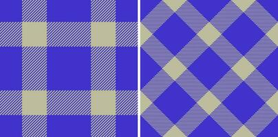tartan desatado textura do vetor xadrez têxtil com uma fundo padronizar Verifica tecido.