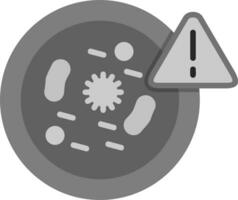 ícone de vetor de bactéria