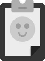 ícone de vetor de sorriso