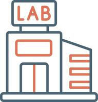 ícone de vetor de laboratório