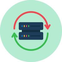 dados transformação vetor ícone