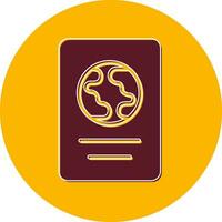 internacional Passaporte vetor ícone