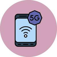 ícone de vetor 5g