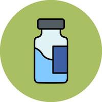 ícone de vetor de frasco