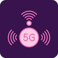 ícone de vetor 5g