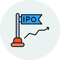 ícone do vetor ipo