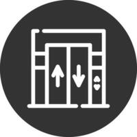 design de ícone criativo de elevador vetor