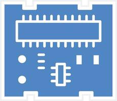 ícone de vetor de placa pcb